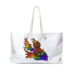 Malachai White Weekender Bag